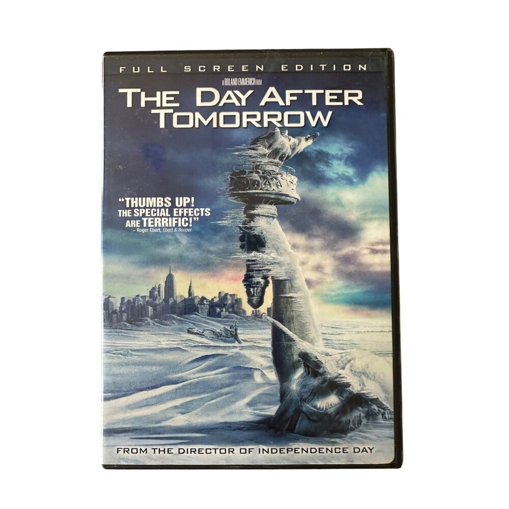 The Day After Tomorrow DVD Full Screen Edition Dennis Quaid Action